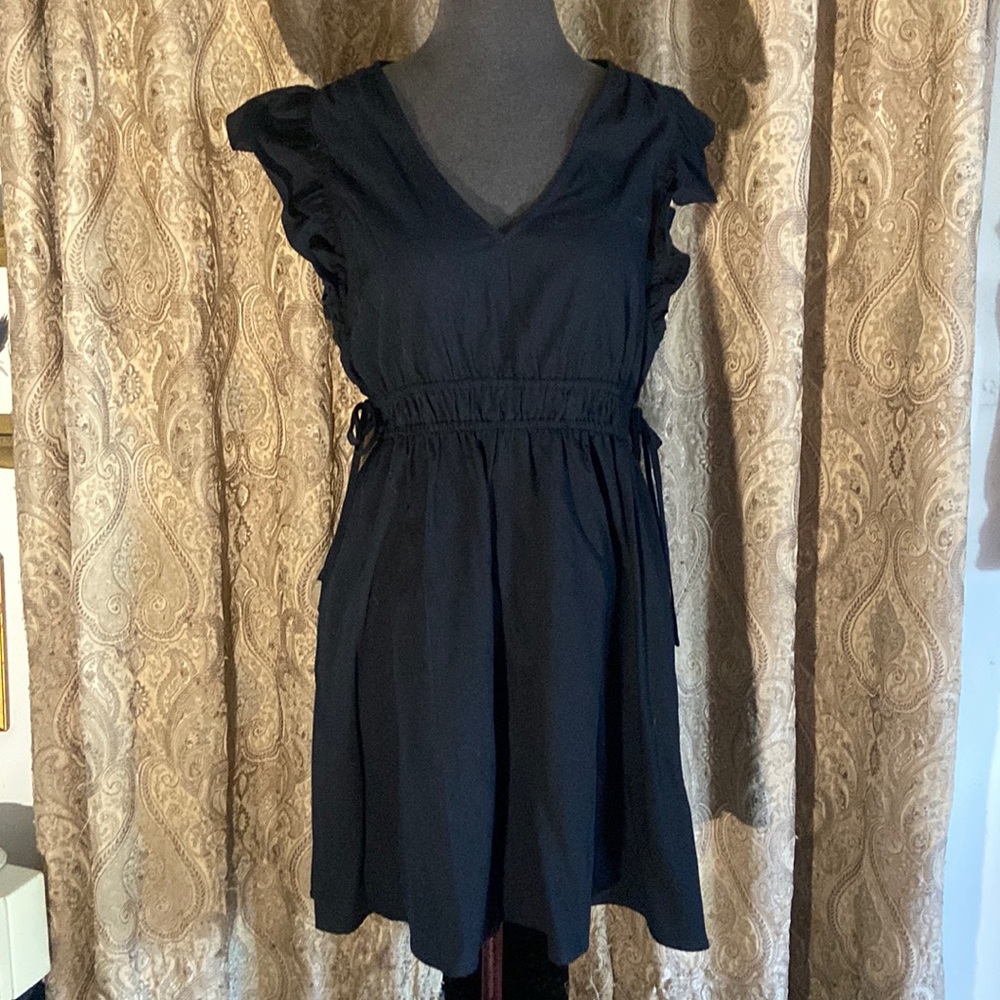 Black Universal Thread Dress